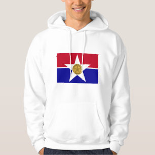 Gekookt Sweatshirt met vlag van Dallas, Verenigde 