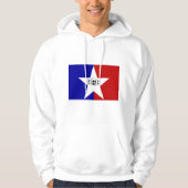 Gekookt Sweatshirt met vlag van San Antonio, Veren (Voorkant)