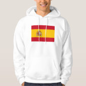 Gekookt Sweatshirt met vlag van Spanje (Voorkant)