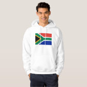 Gekookt Sweatshirt met vlag Zuid-Afrika (Voorkant volledig)
