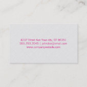 Gekookt VI | wit Visitekaartje (Achterkant)