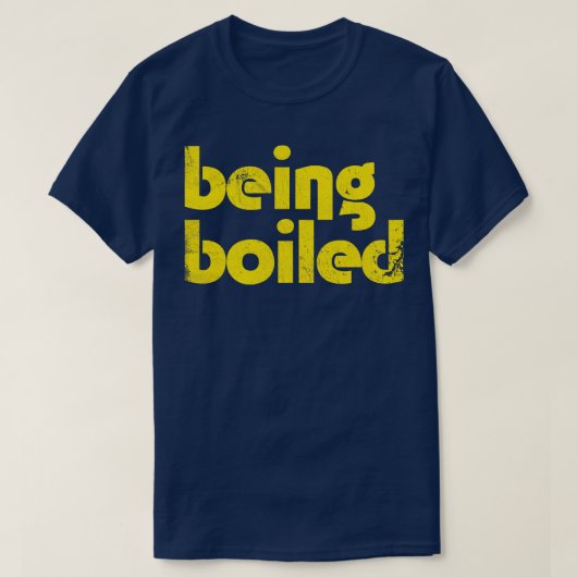 Gekookt worden t-shirt (Design voorkant)