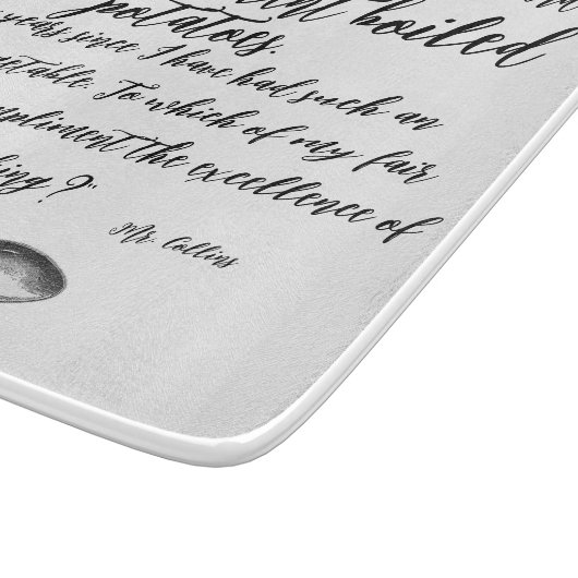 gekookte aardappelen snijplank (Hoek)