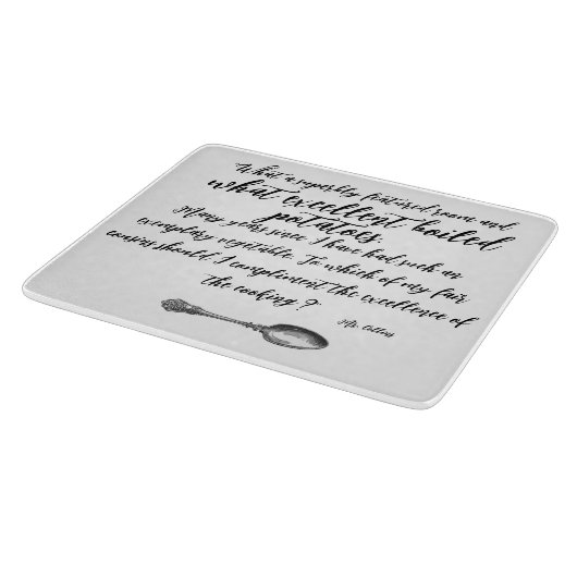 gekookte aardappelen snijplank (Hoek)