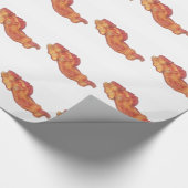 Gekookte Bacon Cadeaupapier (Hoek)