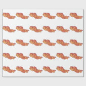 Gekookte Bacon Cadeaupapier (Vlak)