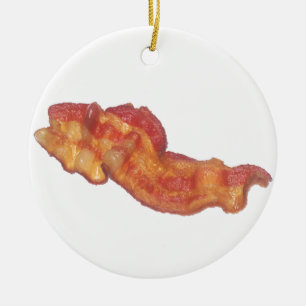 Gekookte Bacon Keramisch Ornament