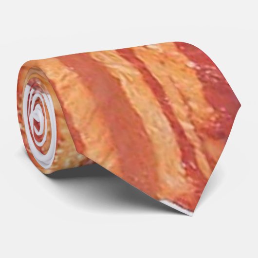 gekookte bacon stropdas (Opgerold)