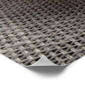 Gekookte deegwaren cavatappi closeup poster (Hoek)