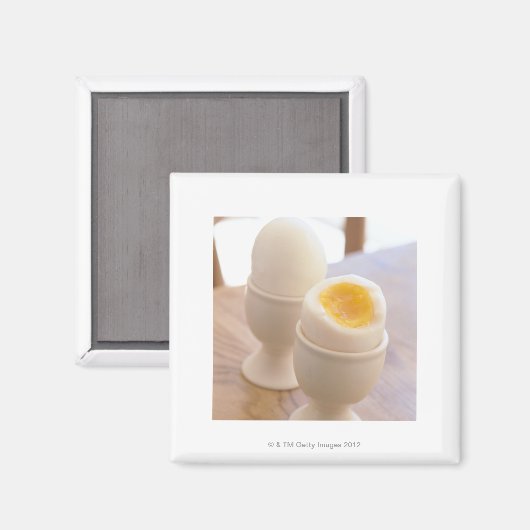 Gekookte eieren magneet (Voorkant / Achterkant)