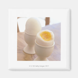 Gekookte eieren magneet