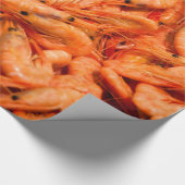 Gekookte garnaal cadeaupapier (Hoek)