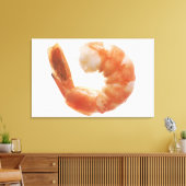 Gekookte garnaal canvas afdruk (Insitu (Woonkamer))