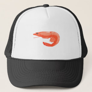 Gekookte garnaal trucker pet