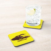 Gekookte kraakvis bier onderzetter (Rechterzijde)