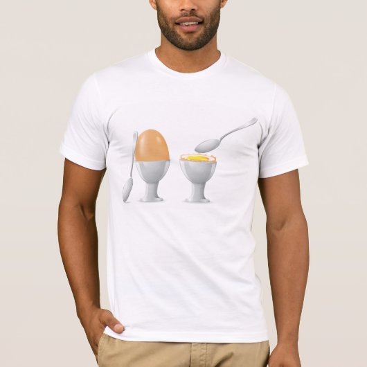 Gekookte Mannen T-Shirt (Voorkant)