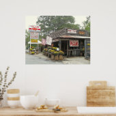 Gekookte pinda's Y'ALL COME Poster (Keuken)