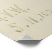 Gekookte Pitcherplant (Sarracenia minor) Poster (Hoek)