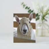 Gekookte schapen 1 briefkaart (Staand voorkant)
