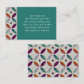 Gekoppeld batik Visitekaartje (Voorkant / Achterkant)