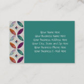 Gekoppeld batik Visitekaartje (Voorkant)