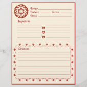 Gekoppeld door Love Recipe Letterhead (Voorkant)