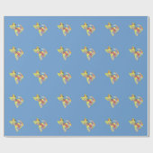 Gekoppeld keukenpapier cadeaupapier (Vlak)
