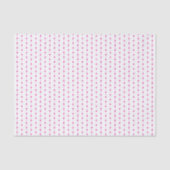 Gekoppeld roze hart patroon weefsel papier (Voorkant)