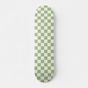 Gekoppeld Sage- en Cream Pattern-skateboard Persoonlijk Skateboard