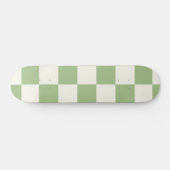 Gekoppeld Sage- en Cream Pattern-skateboard Persoonlijk Skateboard (Horizontaal)