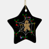 Gekoppeld tandbrood keramisch ornament (Rechts)