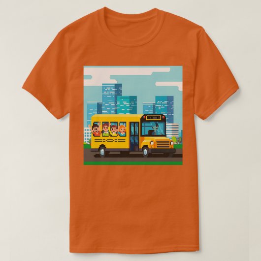 Gekoppeld Terug naar school T-shirt (Design voorkant)