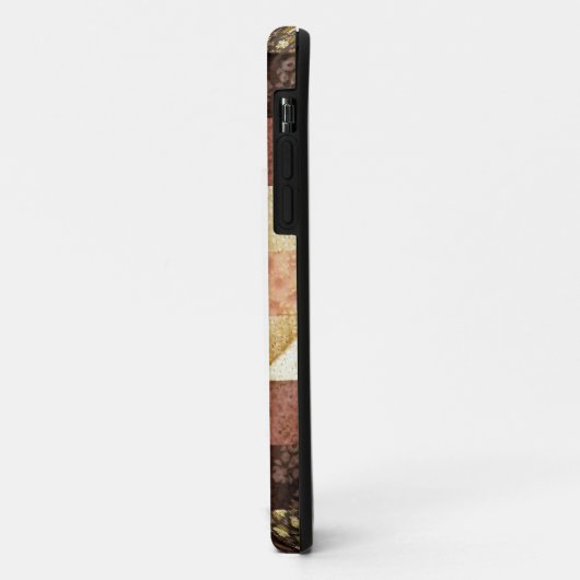 Gekoppeld vierkant Case-Mate iPhone case (Achterkant/links)