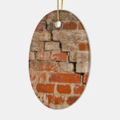 Gekoppelde baksteen keramisch ornament (Links)