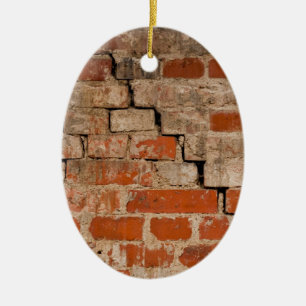 Gekoppelde baksteen keramisch ornament