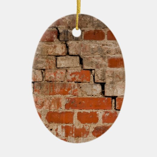 Gekoppelde baksteen keramisch ornament (Voorkant)