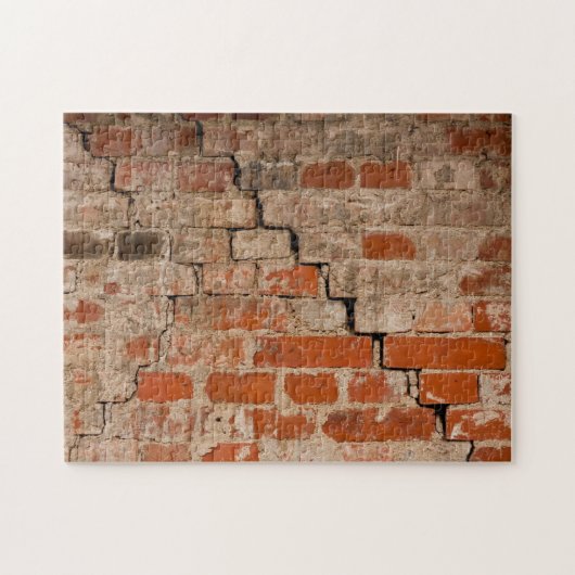 Gekoppelde baksteen legpuzzel (Horizontaal)