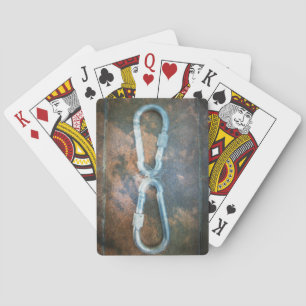Gekoppelde Carabiner Kunstprint Speelkaarten
