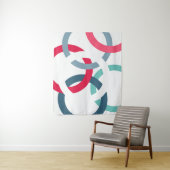 Gekoppelde cirkels wandkleed (In situ)