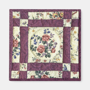 Gekoppelde Floral Magnet