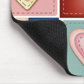 Gekoppelde harten muismat (Hoek)