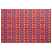 Gekoppelde harten stof (Yard (91,4 cm))