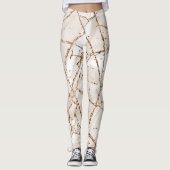 Gekoppelde markering leggings (Voorkant)