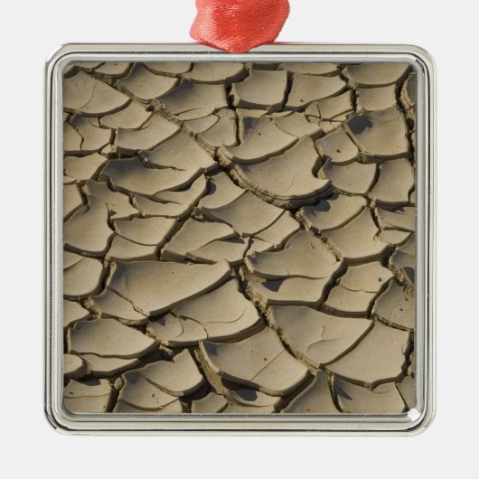 Gekoppelde modderformatie in de vallei van metalen ornament (Voorkant)