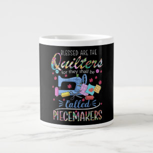 Gekoppelde Quilters Piecemakers die kieuwende idee Grote Koffiekop