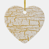 Gekoppelde verf keramisch ornament (Voorkant)