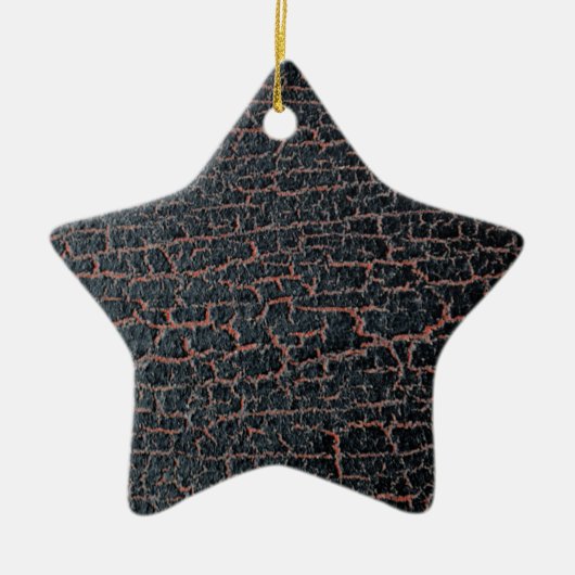 Gekoppelde verf keramisch ornament (Voorkant)