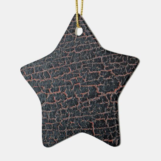 Gekoppelde verf keramisch ornament (Links)