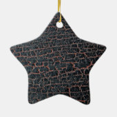 Gekoppelde verf keramisch ornament (Achterkant)