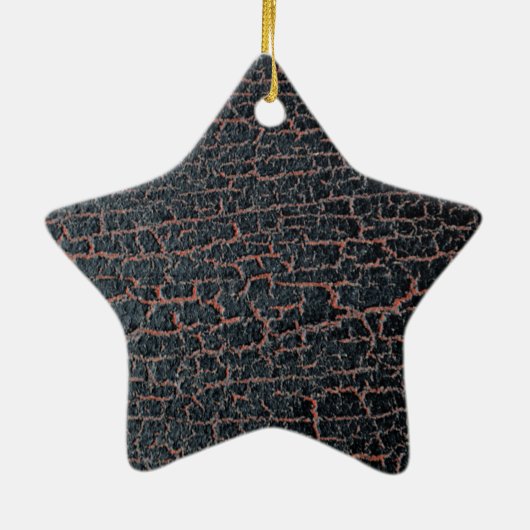 Gekoppelde verf keramisch ornament (Achterkant)